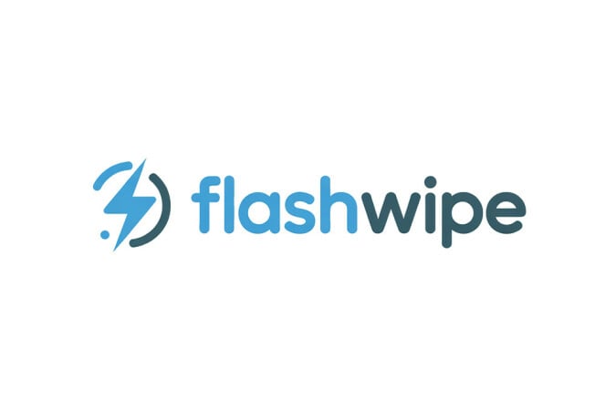 FlashWipe logo