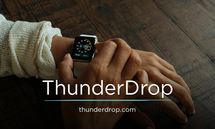 ThunderDrop.com - buying Catchy premium names