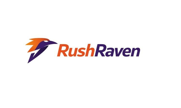 RushRaven logo