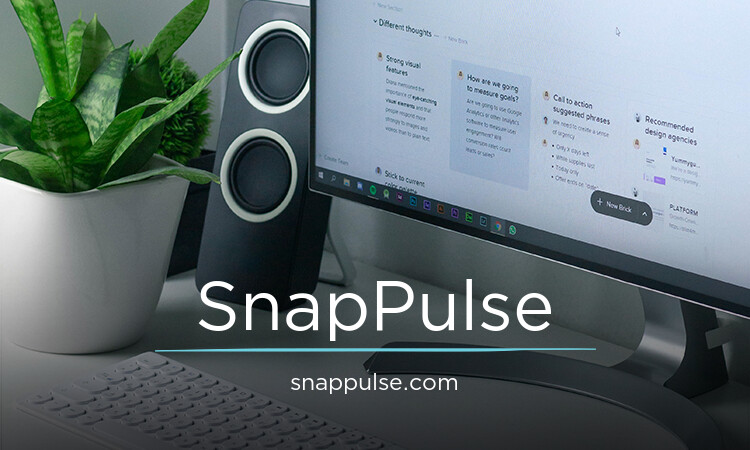 SnapPulse.com - Creative premium domains