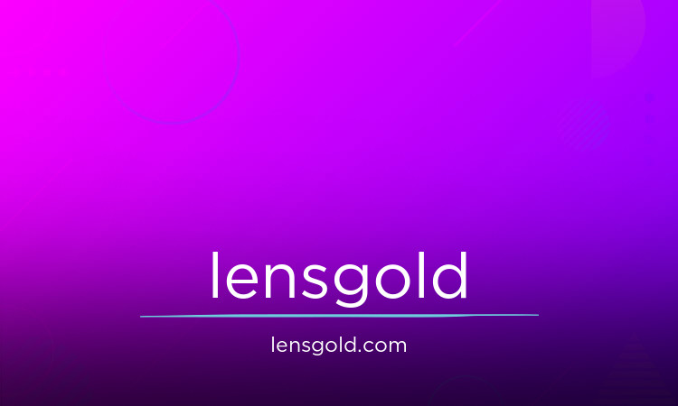 LensGold.com - New premium domain names for sale