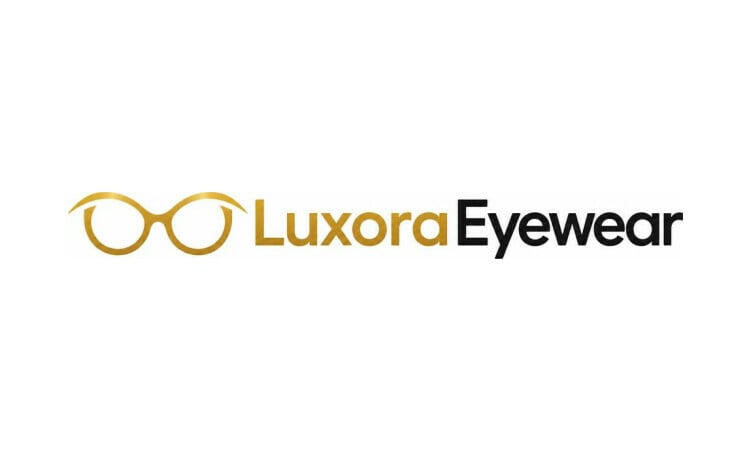 LuxoraEyewear logo