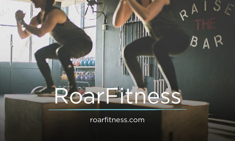 RoarFitness.com - buy Catchy premium domains
