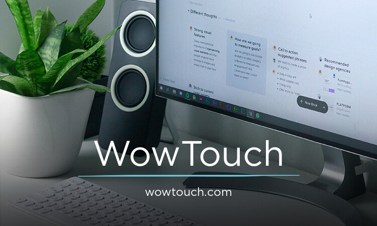 WowTouch.com - Catchy premium domain names