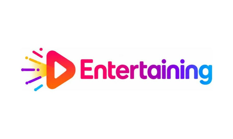 Entertaining logo