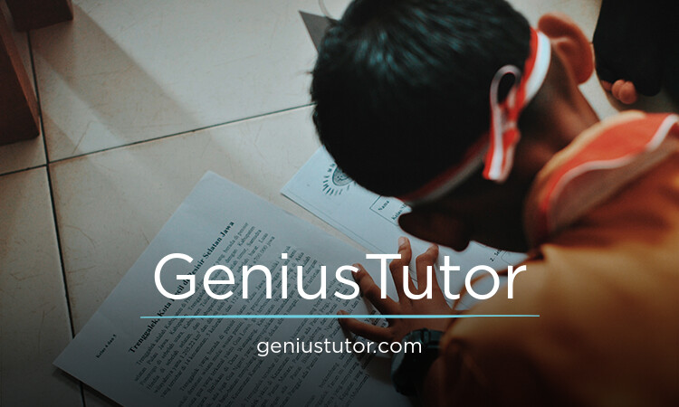 GeniusTutor.com - New premium domain names for sale