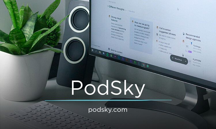 PodSky.com - Creative premium domains