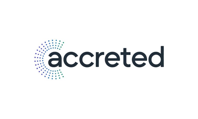 Accreted logo