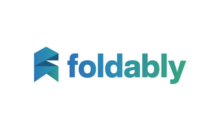 Foldably logo