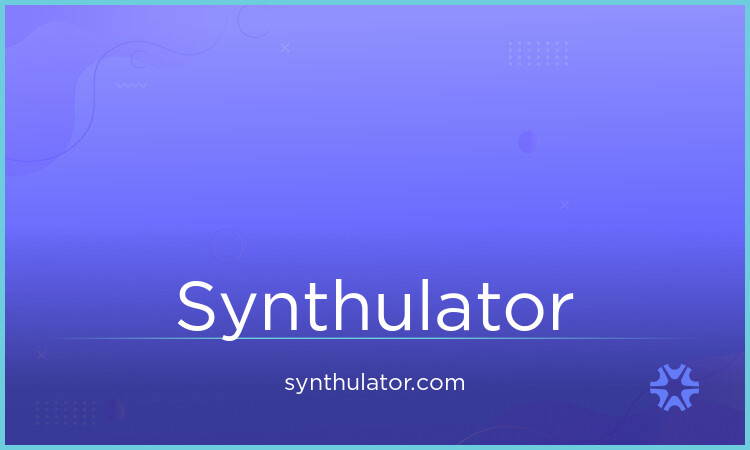 Synthulator.com - New premium domain names