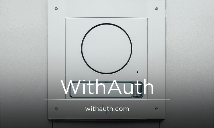 WithAuth.com - buy Creative premium domains