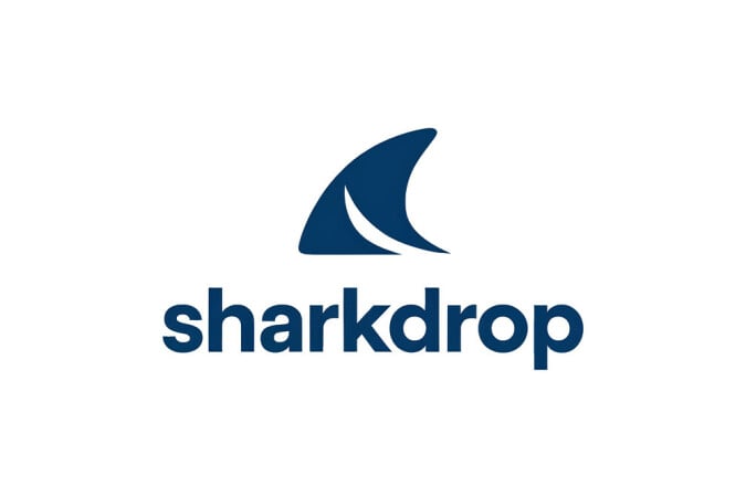 SharkDrop logo