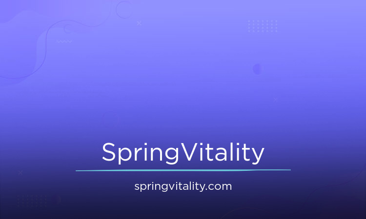 SpringVitality.com - Best premium names