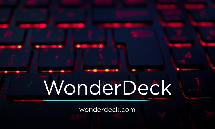 WonderDeck.com - buy Cool premium domains