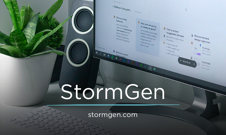 StormGen.com - Unique premium domains for sale