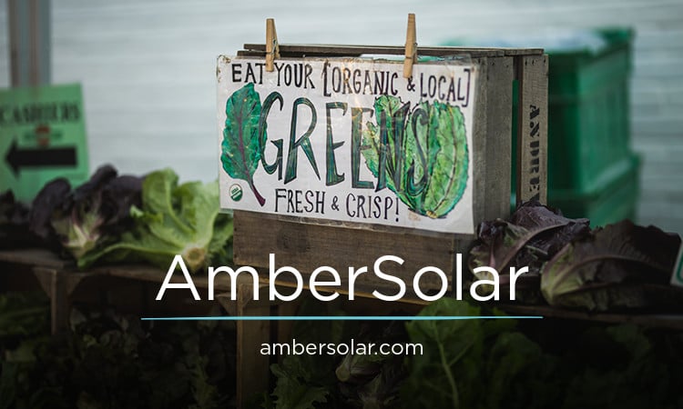 AmberSolar.com - New premium domain names