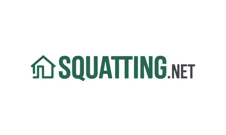 Squatting logo