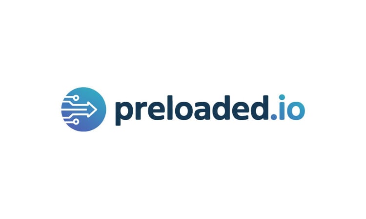Preloaded logo