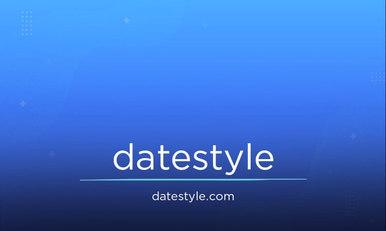 DateStyle.com - Cool premium domains