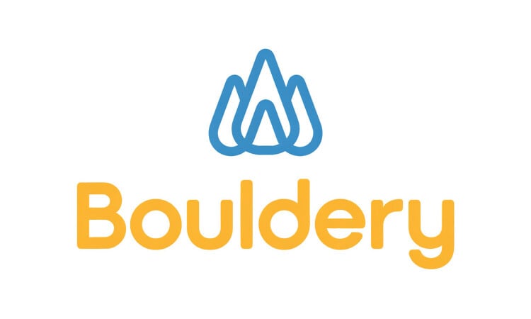 Bouldery logo