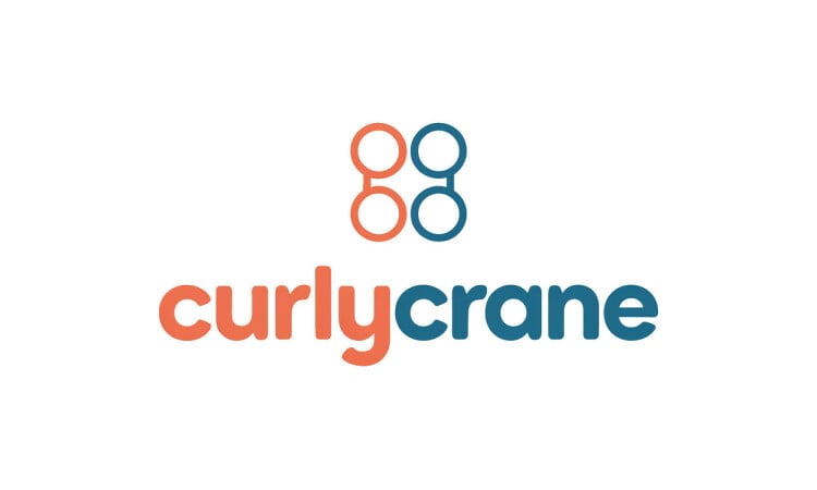 CurlyCrane logo