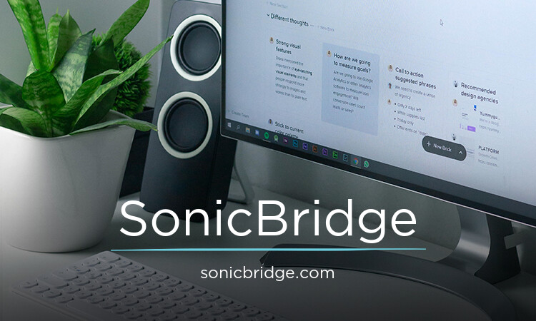 SonicBridge.com - Creative premium domains for sale