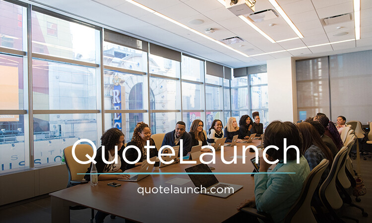 QuoteLaunch.com - Creative premium domain names