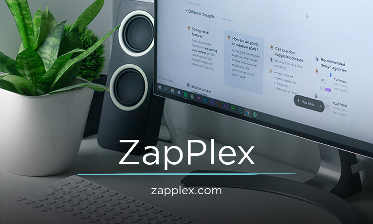 ZapPlex.com - Creative premium domains