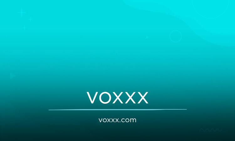 Voxxx.com - Creative premium domain marketplace