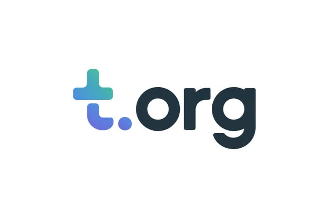 T logo