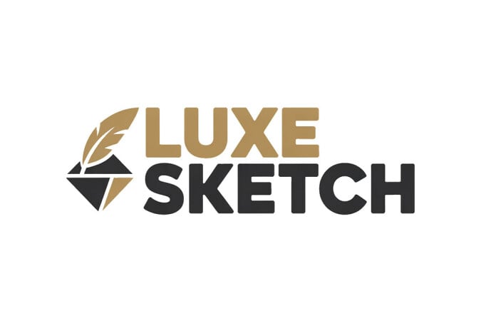 LuxeSketch logo