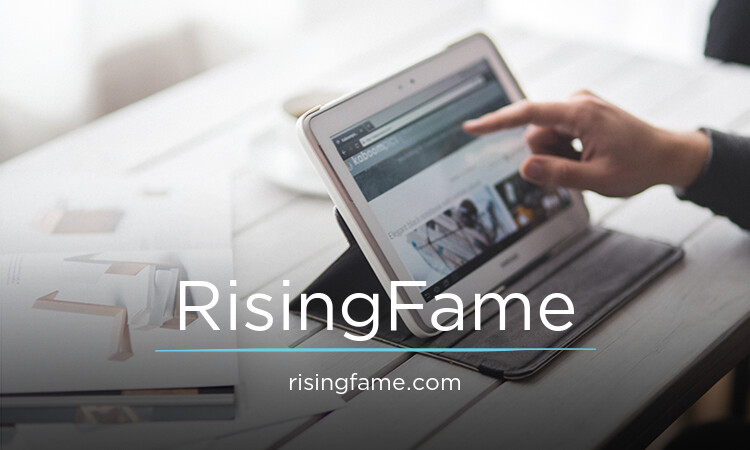 RisingFame.com - buy Catchy premium domains