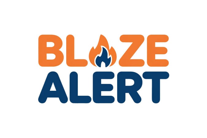 BlazeAlert logo