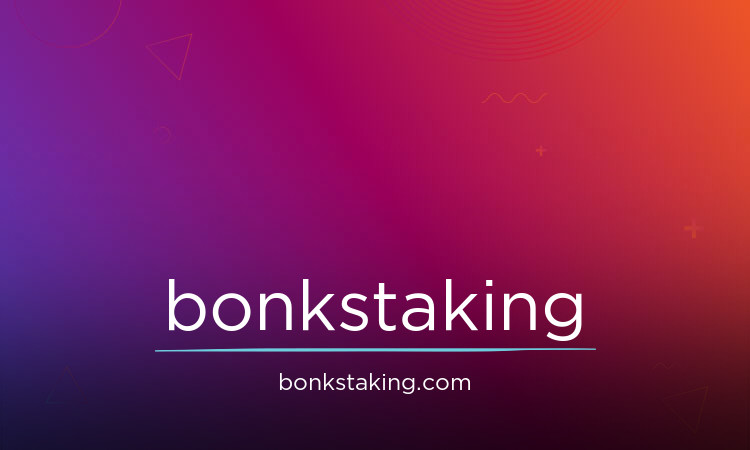 BonkStaking.com - Creative premium domain names for sale