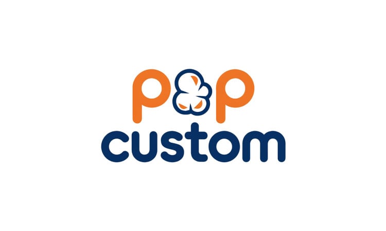 PopCustom logo