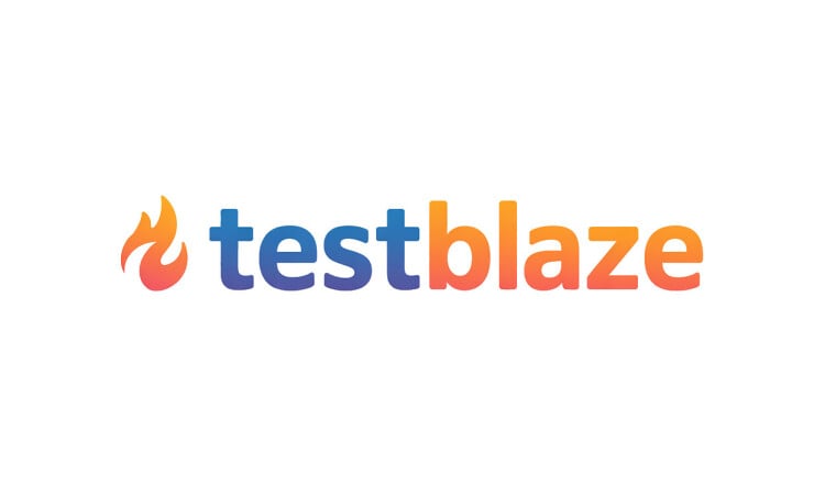 TestBlaze logo