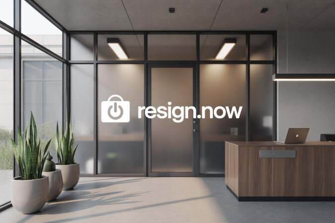 Resign logo