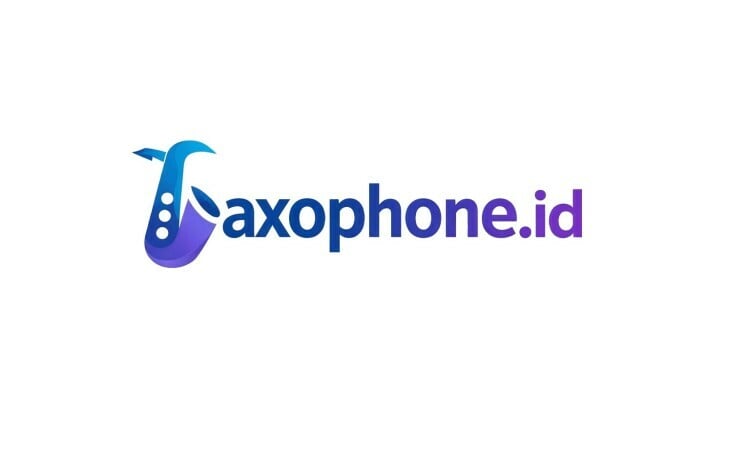 Saxophone logo