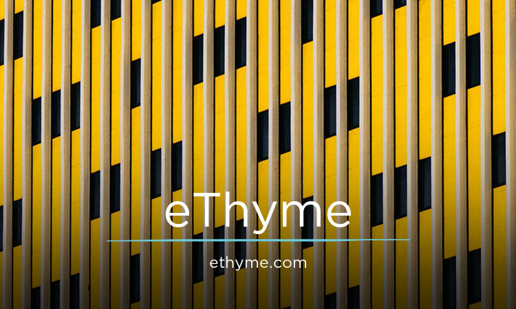 Ethyme.com - Creative premium domain names for sale