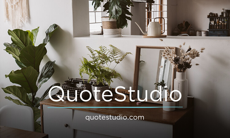 QuoteStudio.com - buy Catchy premium domains