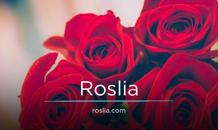 Roslia.com - Catchy premium names