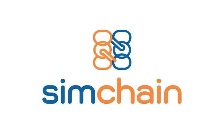 SimChain logo